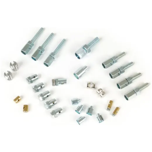 Einstellschrauben und Klemmnippel-Set BGM Original Vespa PX, T5 125cc, Rally180 (VSD1T), Rally200 (VSE1T), Sprint150 (VLB1T), TS