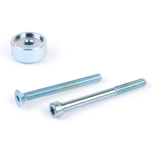 Mounting kit for mirror at handlebar ends -MOTO NOSTRA, Ø=28_2