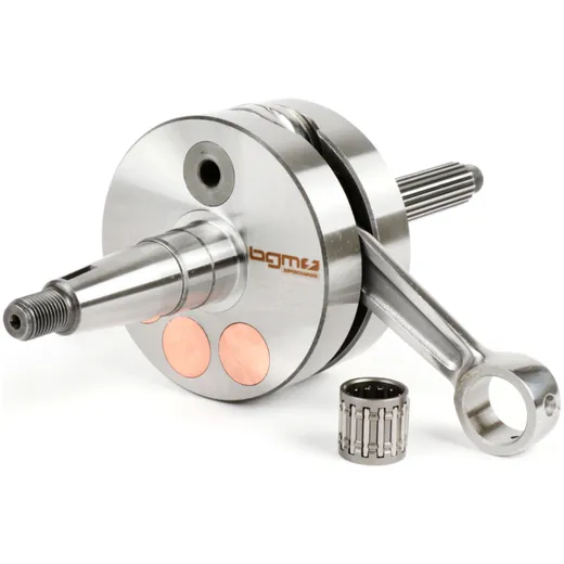 Kurbelwelle BGM Evolution 2, Langhub 55mm Hub, 110mm Pleuel, D=90mm Wangen für Piaggio Hexagon, TPH, Skipper, TPH, Gilera Runner Kurbelwelle BGM Evolution 2, Langhub 55mm Hub, 110mm Pleuel, D=90mm Wangen für Piaggio Hexagon, TPH, Skipper, TPH, Gilera Runner