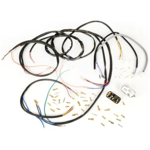 Wiring loom set for conversion (incl. light switch) -BGM PRO, Vespa AC conversion to electronic ignition (Vespatronic) - Vespa S Wiring loom set for conversion (incl. light switch) -BGM PRO, Vespa AC conversion to electronic ignition (Vespatronic) - Vespa S