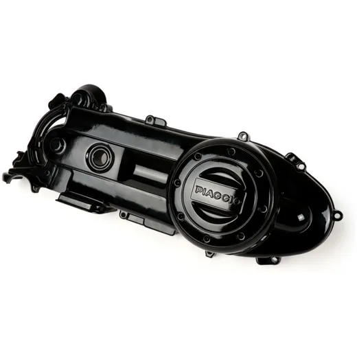 Variator cover -MOTO NOSTRA, glossy black- Vespa Primavera 5_1