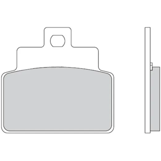 Brake pads -BGM PRO Sintersport 54x50.7mm- APRILIA Leonardo _3