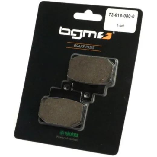 Bremsbeläge BGM 54x50,7mm APRILIA Leonardo 125ccm 4-Takt 1999 (h), Leonardo 4-Takt 150ccm 1999 (vh), Scarabeo 4-Takt 100ccm 2004
