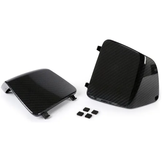 maintenance flap set interior trim Moto Nostra leg shield Carbon Style for Vespa GT, GTL, GTV, GTS 125-300 03-, HPE, Supertech,
