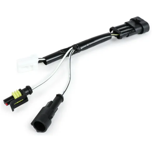 Kabel-Adapter-Kit Blinkerumrüstung hinten BGM PRO Vespa GTS125-300 HPE (Modelljahre 2019-) zur Verwendung von Moto Nostra LED Bl