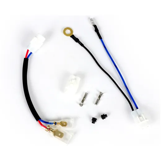 Adapter wire kit forCDI -BGM PRO with fixed timing for IDM-ignition- type Ducati blue Vespa PX, PK, Lambretta - used for Polini