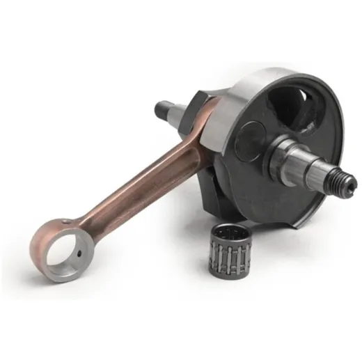 Crankshaft -BGM ORIGINAL Standard (rotary valve), 51mm stroke, 97mm conrod- conversion Vespa PK50 XL/XL2 to 125ccm (Ø 20mm cone)