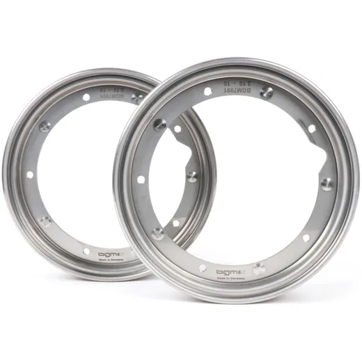 Felgen-Set BGM PRO 2.10-10 Zoll Vespa (Typ PX) 50238 Felgen-Set BGM PRO 2.10-10 Zoll Vespa (Typ PX) 50238