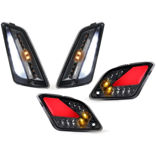 Blinker set front+rear Moto Nostra black tinted dynamic LED _2