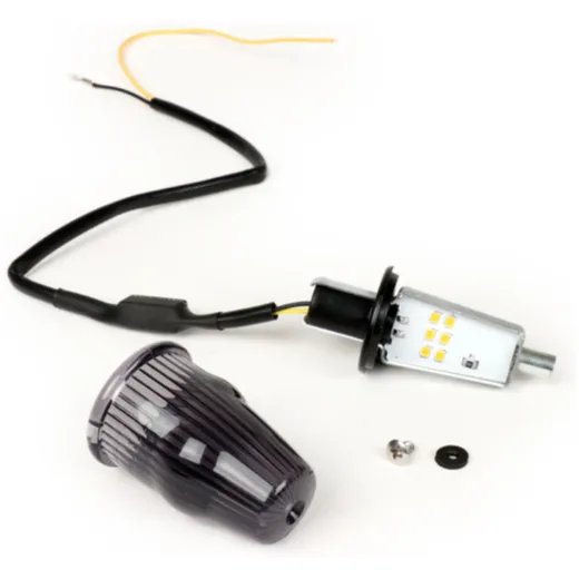 Blinker Moto Nostra Lenkerblinker 12 Volt schwarz für Vespa _3