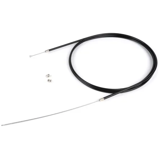 Universal cable -BGM ORIGINAL, Ø=1.9mm x 2500mm, hose= 2200mm, fitting Ø=8.0mm x 8mm, PE inner liner, black- used as clutch cabl