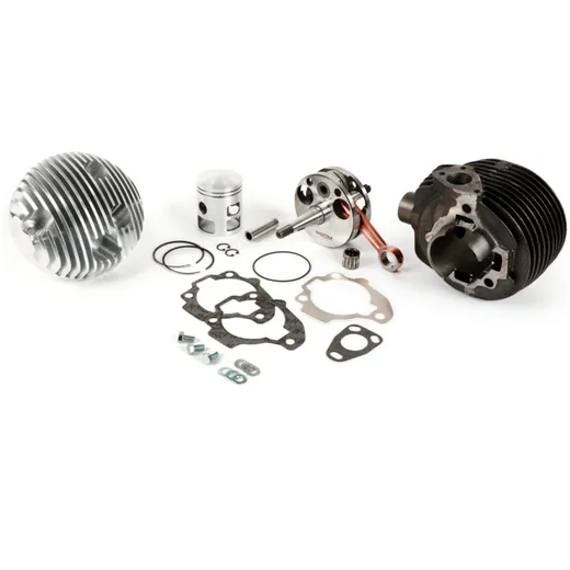 Tuningkit inkl. Zylinder und Kurbelwelle BGM PRO 150ccm, Wideframe, Faro Basso, Ø=57mm, Hub=57mm Vespa 1953-1959, VM, VN, ACMA,