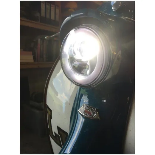 Headlight incl. mounting ring-MOTO NOSTRA- LED HighPower - Ø_2