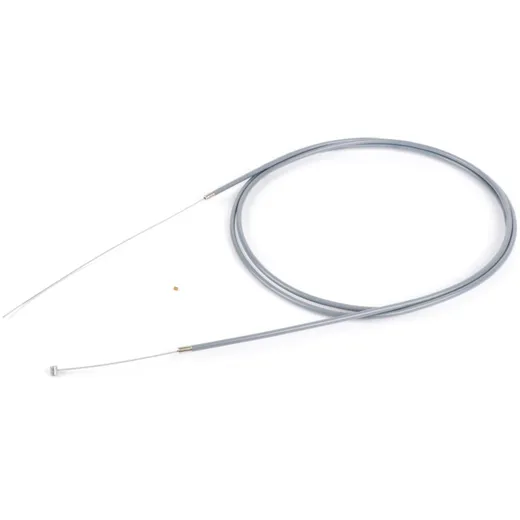 Universal cable -BGM ORIGINAL, Ø=1.2mm x 2500mm, hose= 2200mm, fitting Ø=5.5mm x 7.5mm, PE inner liner, plaited cable, grey- use