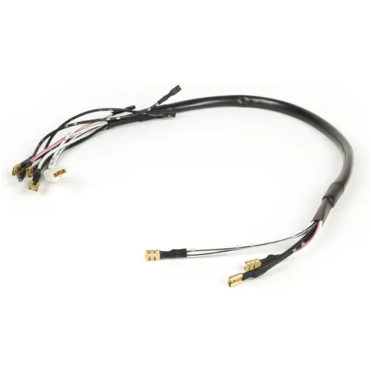 Wire group for handlebar -VESPA- Vespa PX (-1984, DC, German models, electronic ignition with battery, black ignition switch bod