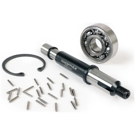 Nebenwellenachsen-Set inkl. Lager BGM Original Vespa PX125, PX150, PX200, Cosa, T5 125cc Lagersitz: Ø=15mm, Buchse: Ø=13mm, Läng