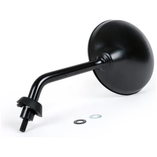 Mirror -MOTO NOSTRA Shorty- Vespa GTS 125-250-300, GTL 125 (ZAPM 31101) - for right and left hand side - semi-matt black - right Mirror -MOTO NOSTRA Shorty- Vespa GTS 125-250-300, GTL 125 (ZAPM 31101) - for right and left hand side - semi-matt black - right