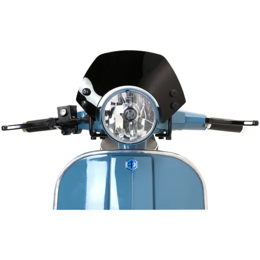 Flyscreen with black brackets -MOTO NOSTRA, w=340mm, h=105mm_2