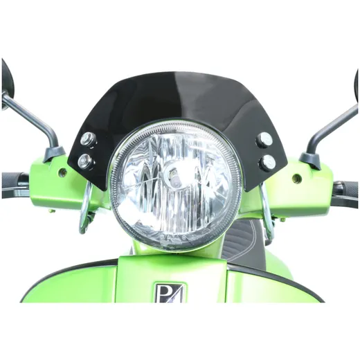 Windschutzscheibe mit verchromten Haltern Moto Nostra b=340m_1