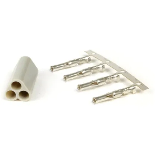 Stecker für Kabelbaum BGM PRO, 3 Steckkontakte Vespa, Piaggi_1