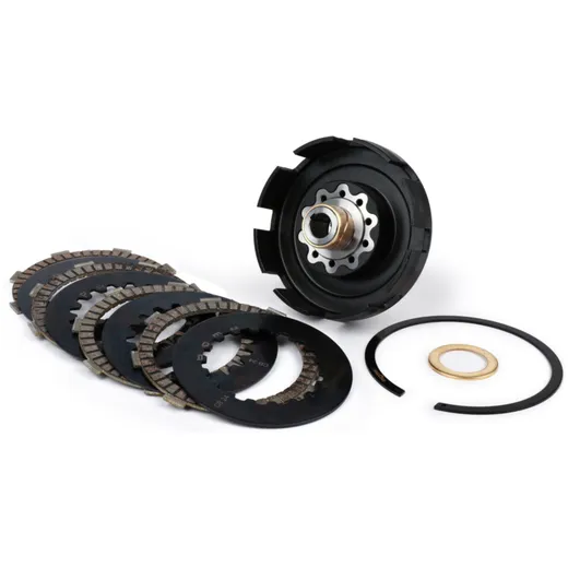Kupplung-Set BGM Pro Superstrong CNC Ultralube, Typ Cosa2/FL Vespa PX ohne Kupplungritzel, mit Kupplungsbeläge Typ BGM Pro SPORT