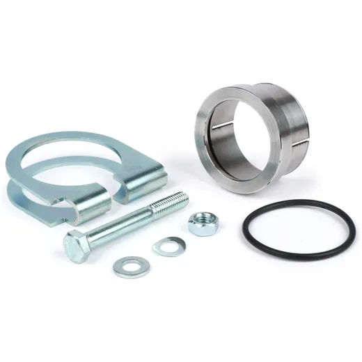 Exhaust manifold stub o-ring / clamping type - BGM PRO - Ø=45mm, Vespa PX200, Rally 200, Quattrini M232/M244 - weld on type, inc Exhaust manifold stub o-ring / clamping type - BGM PRO - Ø=45mm, Vespa PX200, Rally 200, Quattrini M232/M244 - weld on type, inc