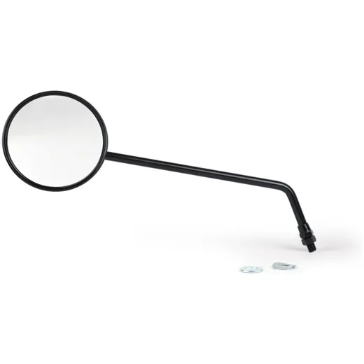 Mirror -BGM PRO, Ø=105mm- Vespa V50, 50N, PV125, ET3, Rally, Sprint, PX, Super, TS125, GT125, GTR125, GL150, SS180 - black, left Mirror -BGM PRO, Ø=105mm- Vespa V50, 50N, PV125, ET3, Rally, Sprint, PX, Super, TS125, GT125, GTR125, GL150, SS180 - black, left