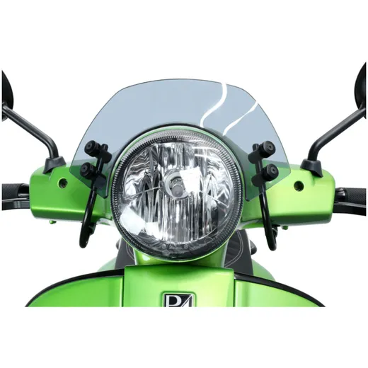 Flyscreen with black brackets -MOTO NOSTRA, w=340mm, h=105mm_2