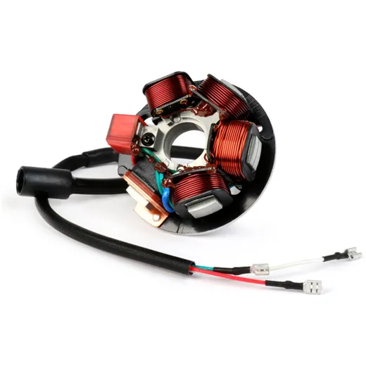 Ignition -BGM PRO Base plate HP V2.5 Silikon- Vespa PK XL - 5 coils, 6 cables (round plug with 3-pin) - for vehicles without bat Ignition -BGM PRO Base plate HP V2.5 Silikon- Vespa PK XL - 5 coils, 6 cables (round plug with 3-pin) - for vehicles without bat