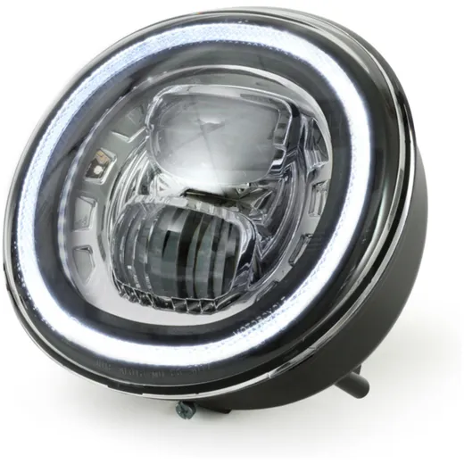 Scheinwerfer Moto Nostra LED HighPower, verchromter Reflekto_3