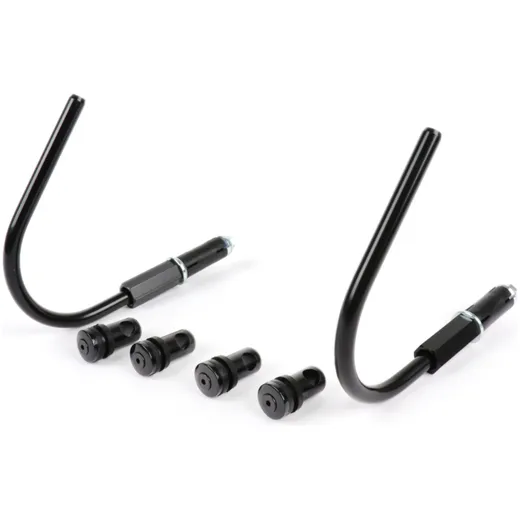Halter für Windschutzscheibe Moto Nostra b=340mm, h=105mm Vespa GT, GTL, GTS, GTS Super, GTS 125-300 HPE (2019-)ccm schwarz 5073