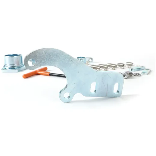 Exhaust flange kit including bracket, springs and spring hoo_3