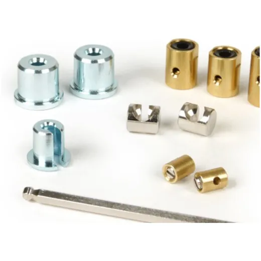 Adjuster screw and trunnion set -BGM ORIGINAL- Lambretta LI,_1