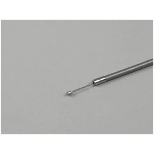 Zug universal Ø=1,2mm x 2500mm, Hülle= 2200mm, Nippel Ø=3,0m_2