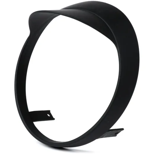 Scheinwerferzierring mit Schirmchen Moto Nostra Vespa GTS 300 HPE (2019-), GTS 125 IGET (2019-) schwarz matt 50979