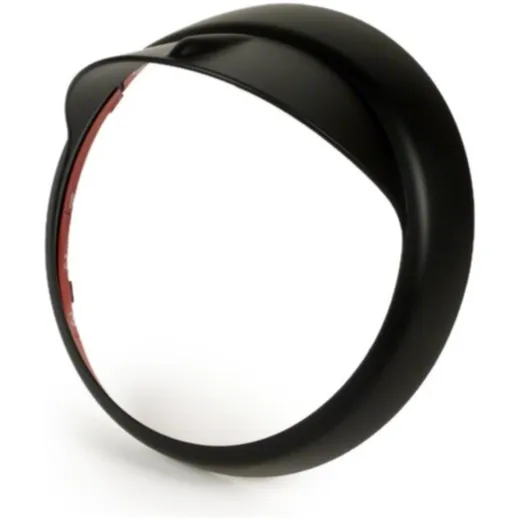 Scheinwerferzierring mit Schirmchen Moto Nostra Vespa LX 50, LX 125, LX 150, GTV, GT60 125-300 schwarz matt 51016