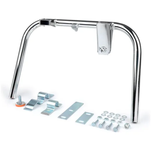 main stand BGM PRO Soft Stop V2 System Chrome for Vespa Smallframe 72-, V50, 90, PV125, ET3 51042 main stand BGM PRO Soft Stop V2 System Chrome for Vespa Smallframe 72-, V50, 90, PV125, ET3 51042