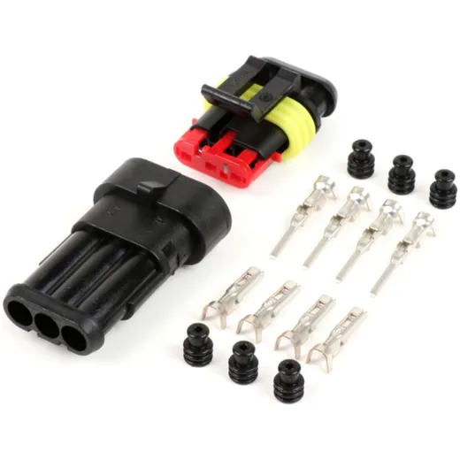 Plug set for wiring harness -BGM PRO-type series 060 AM SpecialSeal, 0.85-1.25mm², waterproof - 3 contact plugs 51062
