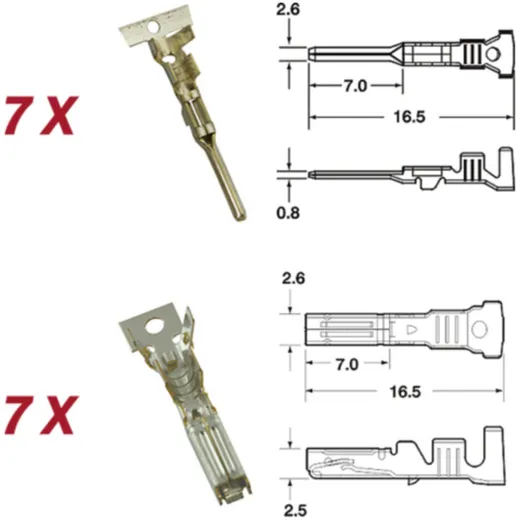 Stecker Set für Kabelbaum BGM PRO Typ Serie 060 AM SpecialSe_3