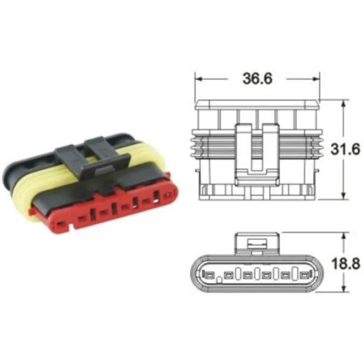 Stecker Set für Kabelbaum BGM PRO Typ Serie 060 AM SpecialSe_2