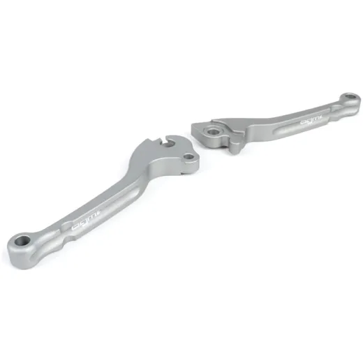 Bremshebel + Kupplungshebel (Set) BGM PRO CNC Scheibenbremse (HENG TONG) Vespa PX (Bj. 2004-) stahlgrau 51068 Bremshebel + Kupplungshebel (Set) BGM PRO CNC Scheibenbremse (HENG TONG) Vespa PX (Bj. 2004-) stahlgrau 51068
