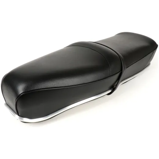 Sitzbank BGM PRO Pegasus Aluminium schwarz für Vespa, Lambretta LI, LI S, SX, TV, DL, GP 51094