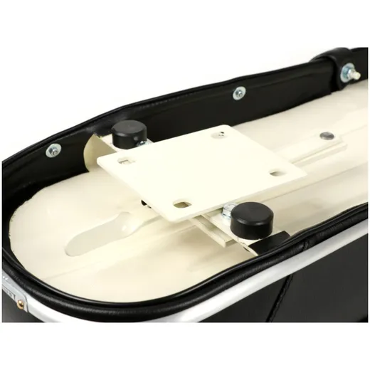 Sitzbank BGM PRO Pegasus Aluminium schwarz für Vespa, Lambre_2