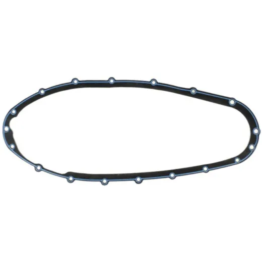 Engine cover gasket set -BGM PRO silicone- for Lambretta LI 125-150, LIS, SX, TV (series 2-3), DL/GP 125-200 - 10 pcs 51121