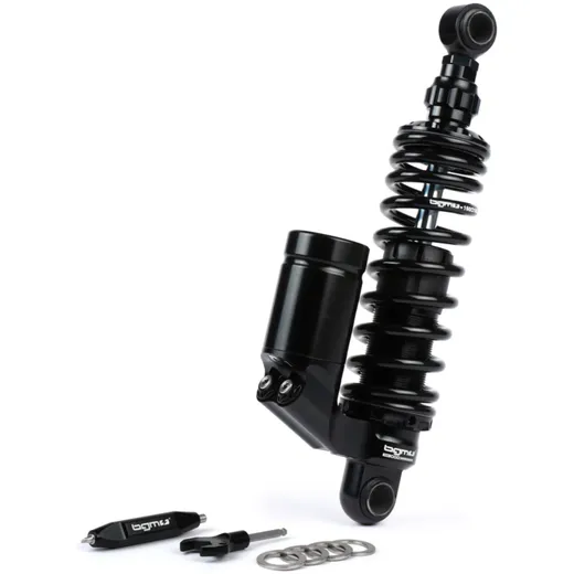 Stoßdämpfer hinten BGM PRO 300mm-310mm schwarz für Vespa Lambretta LI, LIS, SX, TV, DL, GP 51181