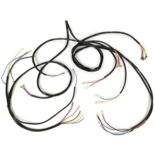 Wiring loom -BGM ORIGINAL- Vespa Rally200 Electronic (German versions) with battery, indicator and kill switch 51223 Wiring loom -BGM ORIGINAL- Vespa Rally200 Electronic (German versions) with battery, indicator and kill switch 51223