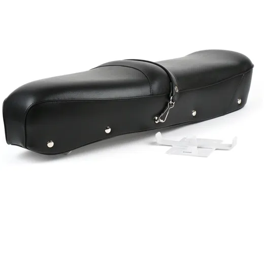 Sitzbank BGM PRO Pegasus schwarz für Lambretta LI, LI S, SX, TV, DL, GP 51290 Sitzbank BGM PRO Pegasus schwarz für Lambretta LI, LI S, SX, TV, DL, GP 51290