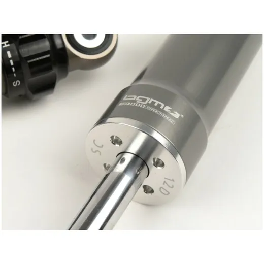 Stoßdämpfer vorne BGM PRO F16 SPORT stahlgrau für Lambretta _2