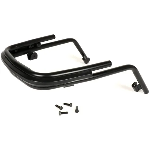 Stoßstange vorne Moto Nostra Vespa PX80, PX125, PX150, PX200, LML Star, Stella matt schwarz 51296