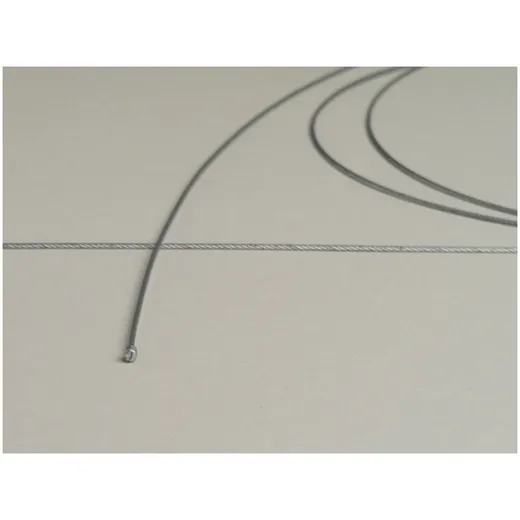 Universal inner cable -Ø=1,2mm x 2500mm, nipple Ø=3,0mm x 3mm- used as throttle cable - plaited cable 51323 Universal inner cable -Ø=1,2mm x 2500mm, nipple Ø=3,0mm x 3mm- used as throttle cable - plaited cable 51323